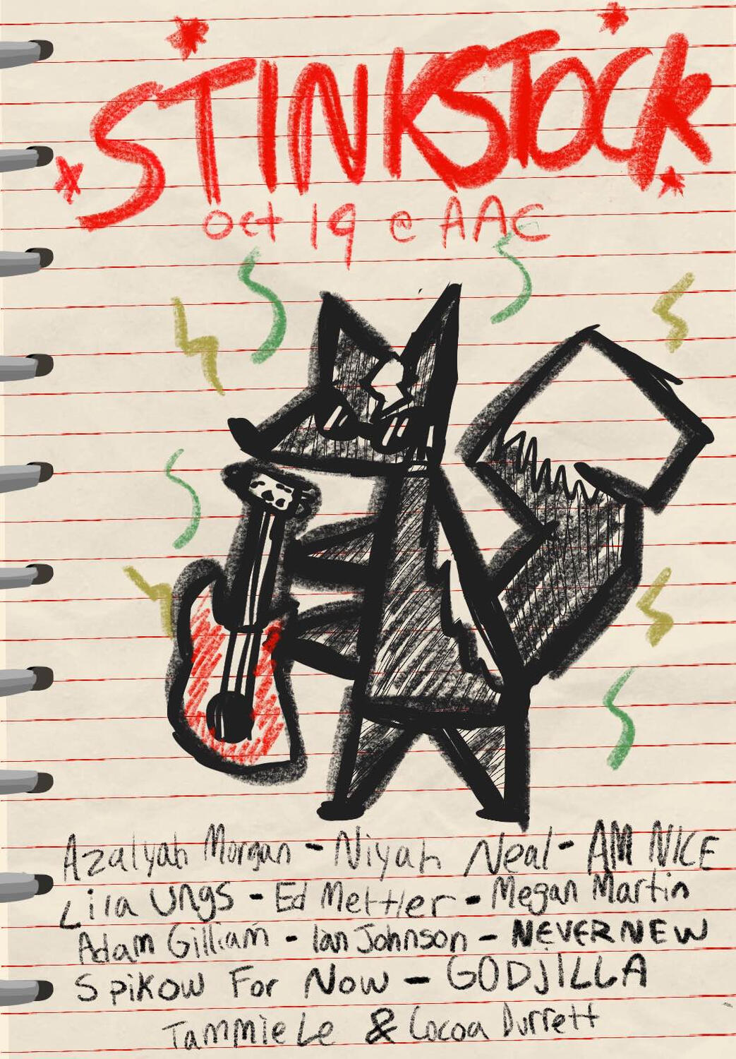 Stinkstock Poster #3 - Sketchbook